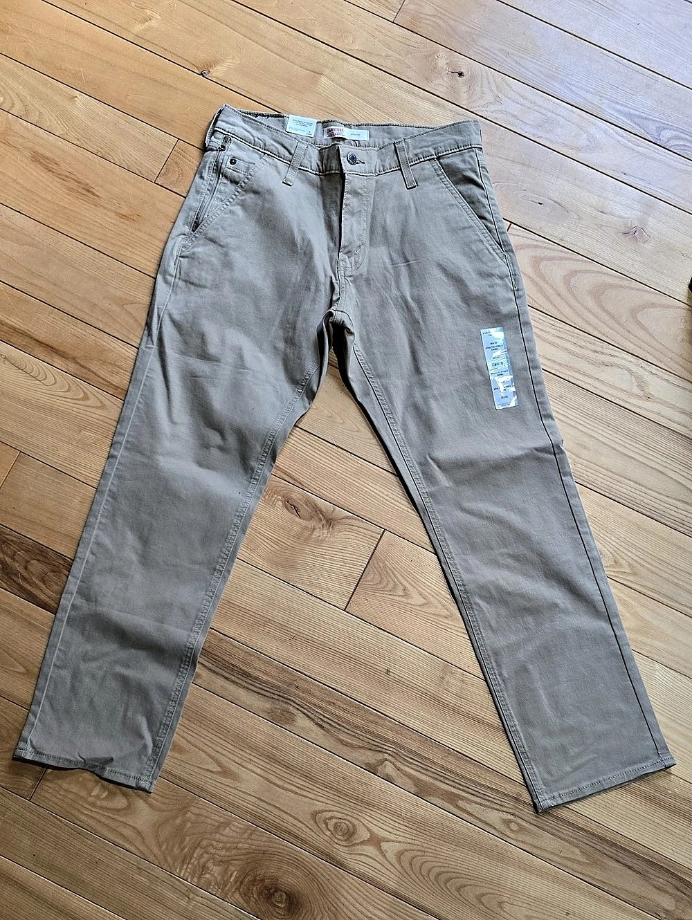 Levi's Signature by Levi Strauss & Co. straight fit Straight Fit Chinos Beige